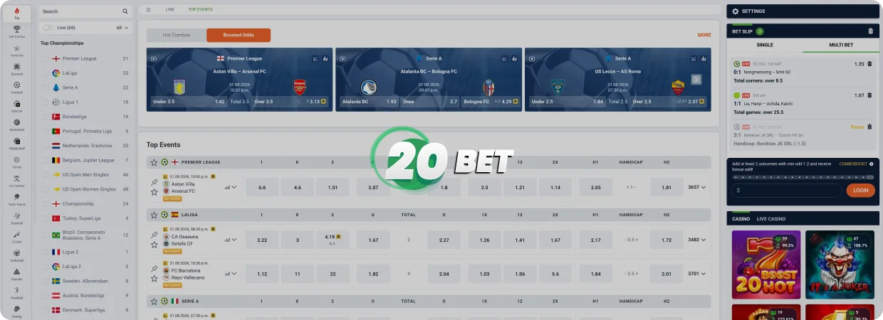 20Bet Online Bookmaker 20Bet Online Bookmaker
